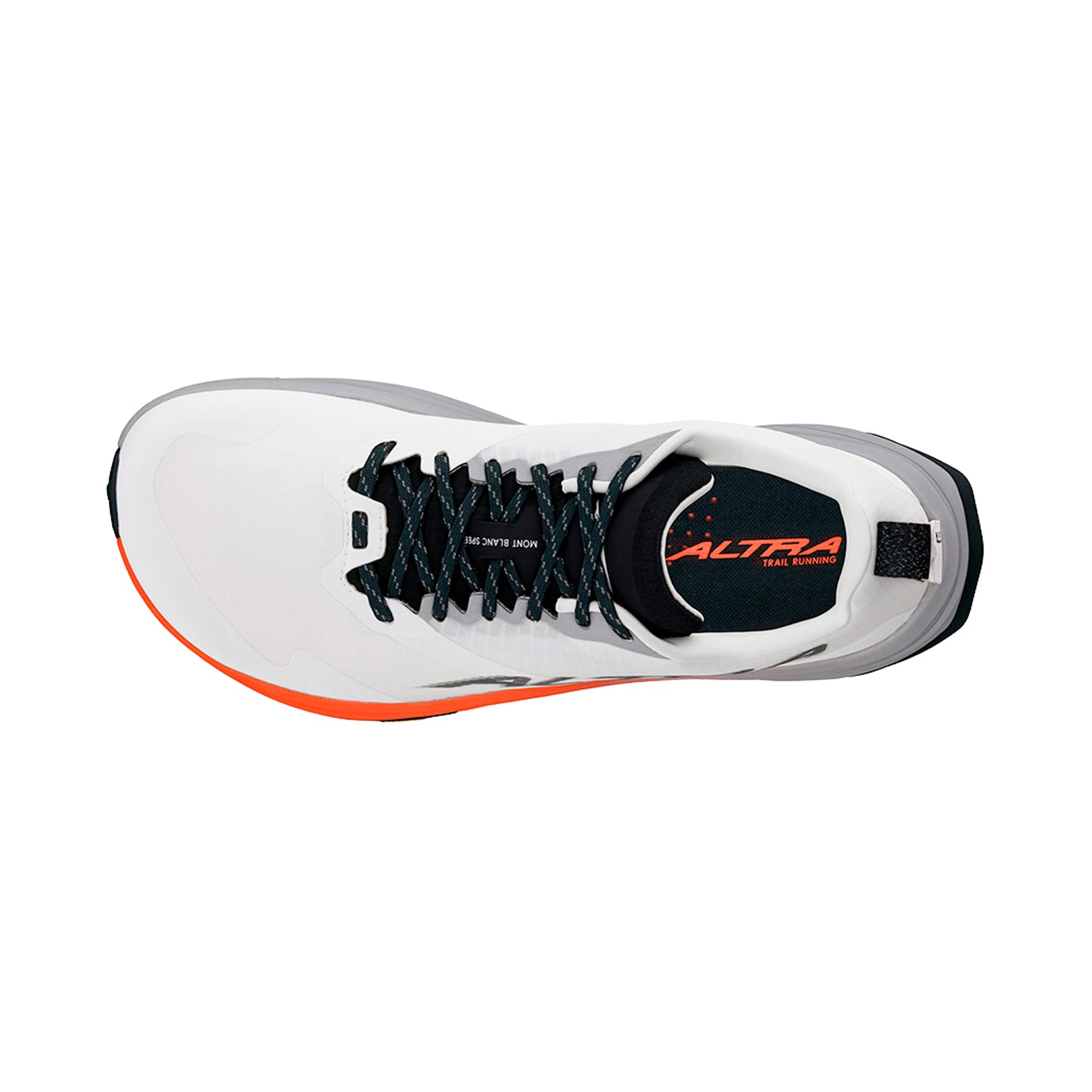 Men's Mont Blanc Speed Trail Running Shoes White / Coral - Achilles Heel