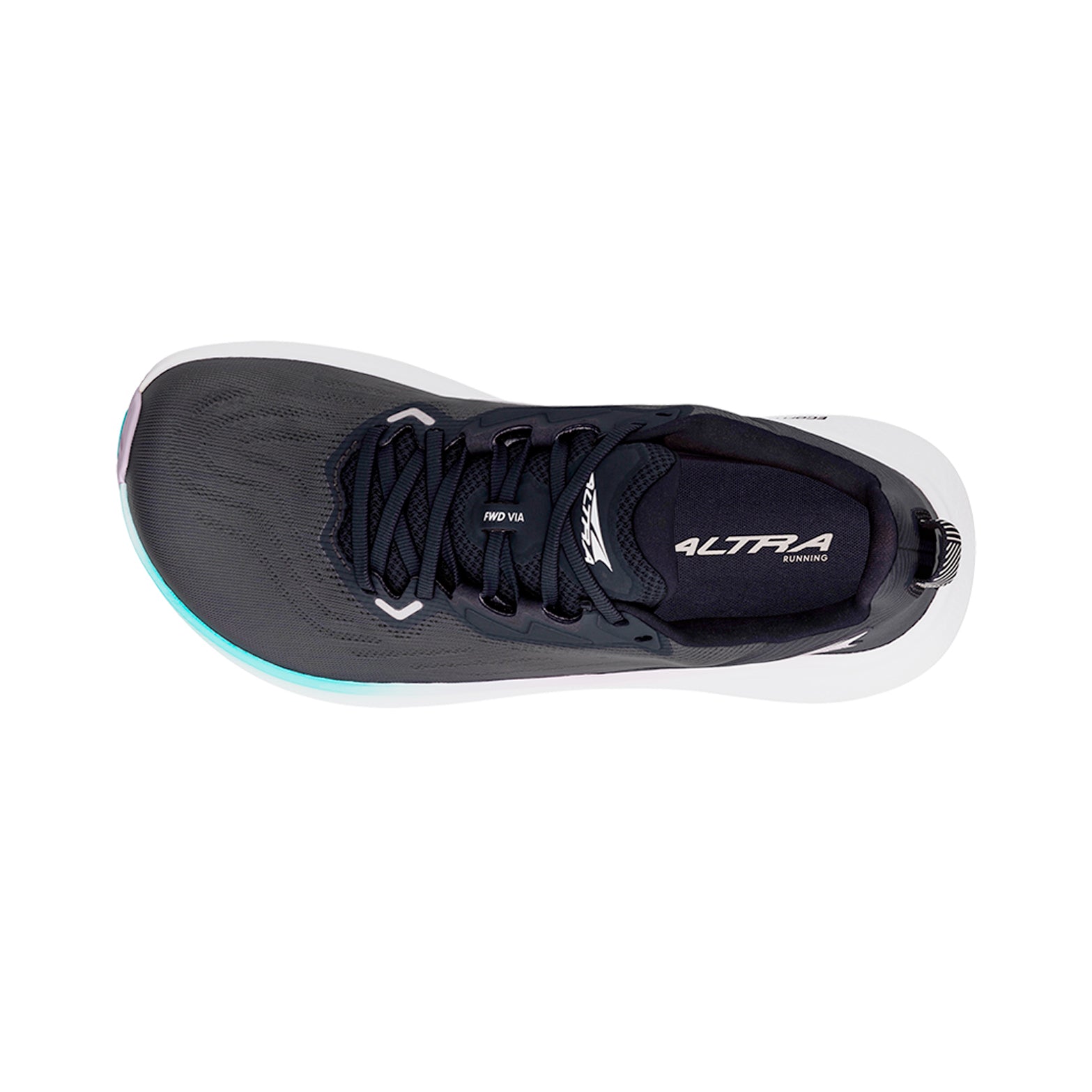 Women's FWD VIA Running Shoes Black / Purple - Achilles Heel