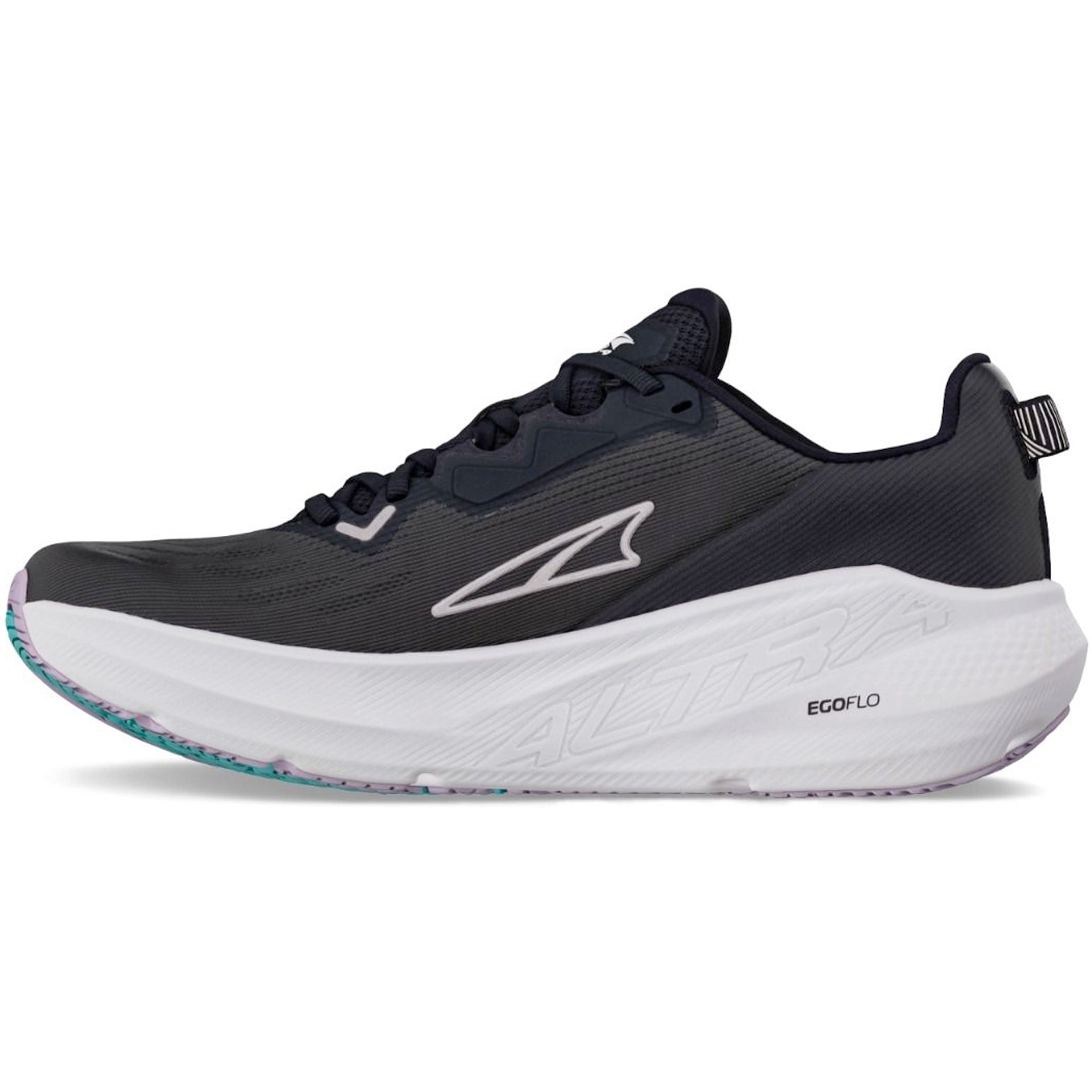 Women's FWD VIA Running Shoes Black / Purple - Achilles Heel