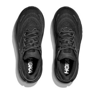 Hoka Men's Arahi 8 Wide Fit Running Shoes Black / Black - achilles heel