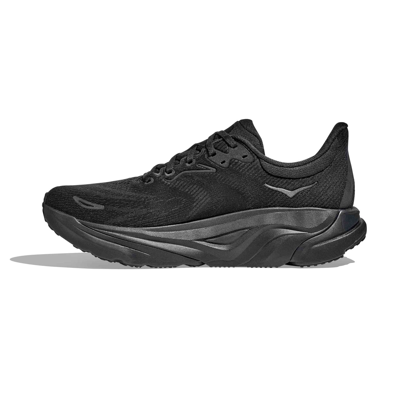 Men's Arahi 8 Wide Fit Running Shoes Black / Black - Achilles Heel