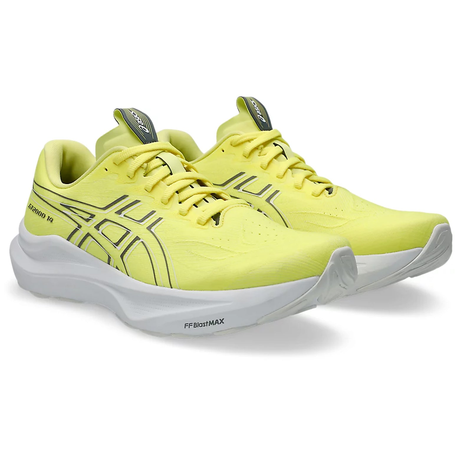 Men's GT-2000 14 Running Shoes Citron / Steel Grey - Achilles Heel