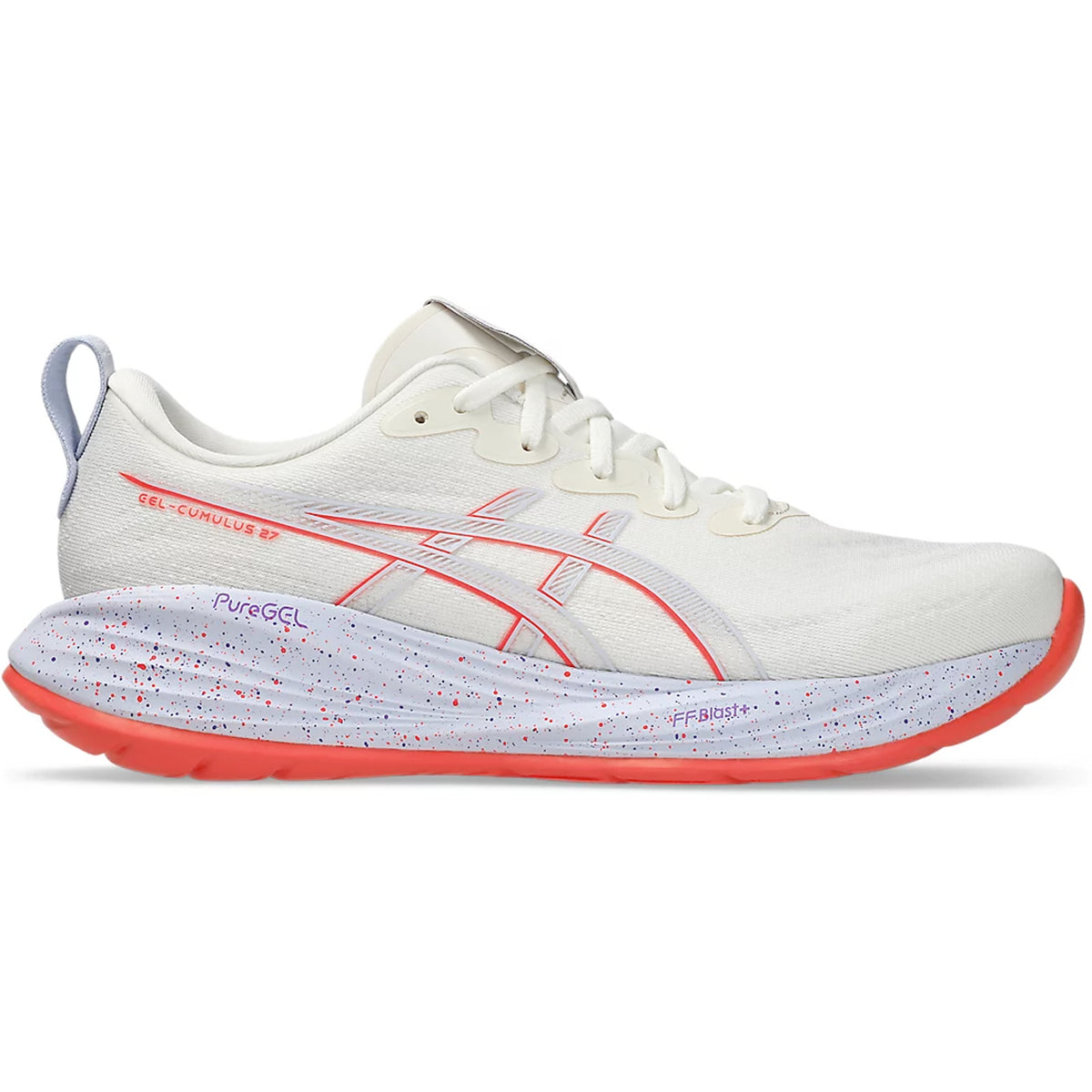 Asics Men's Gel-Cumulus 27 Running Shoes Cream Edo Purple at