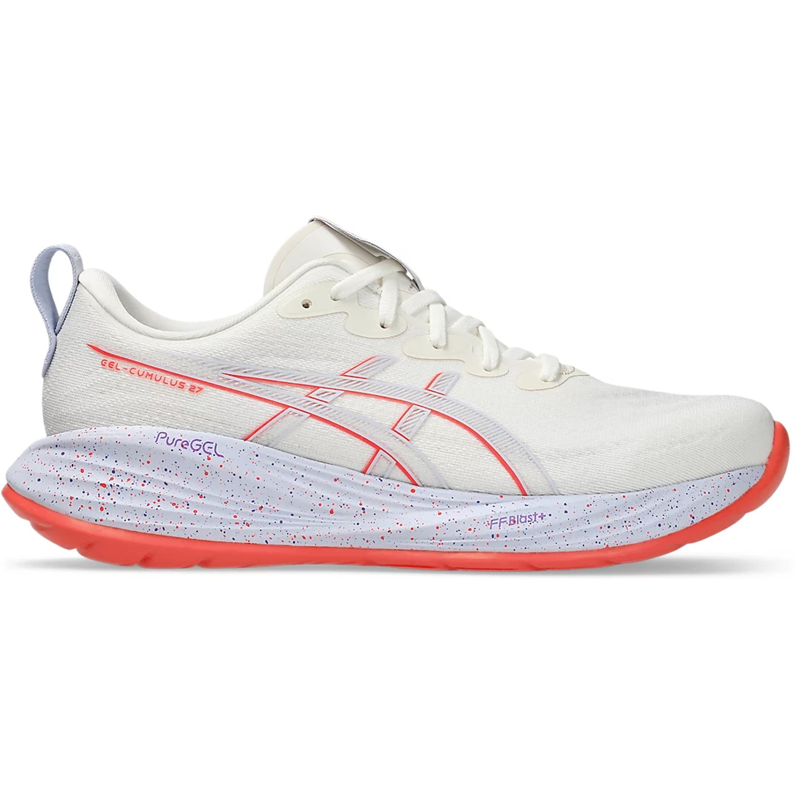 Men's Gel-Cumulus 27 Running Shoes Cream / Edo Purple
