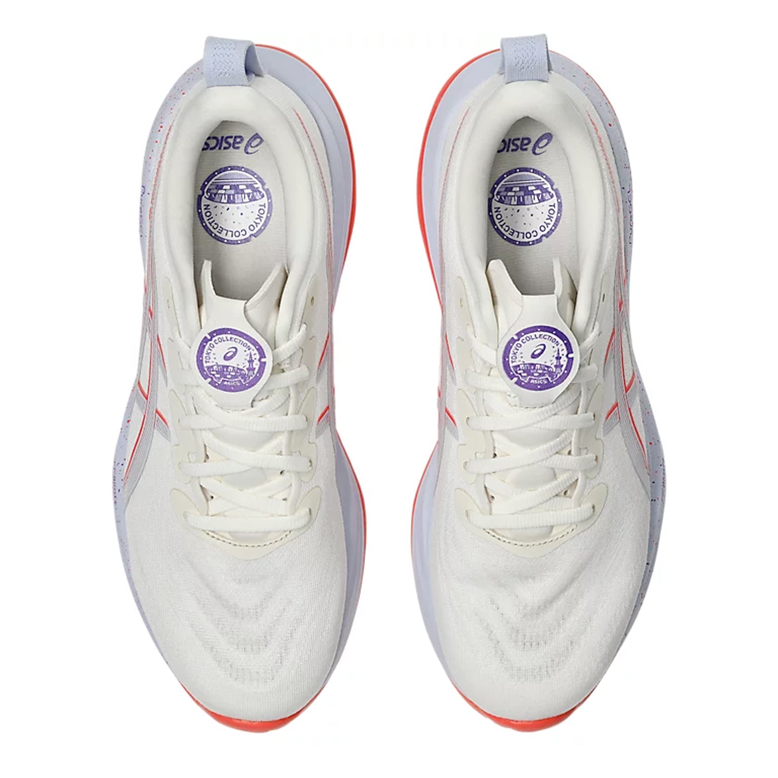 Men's Gel-Cumulus 27 Running Shoes Cream / Edo Purple
