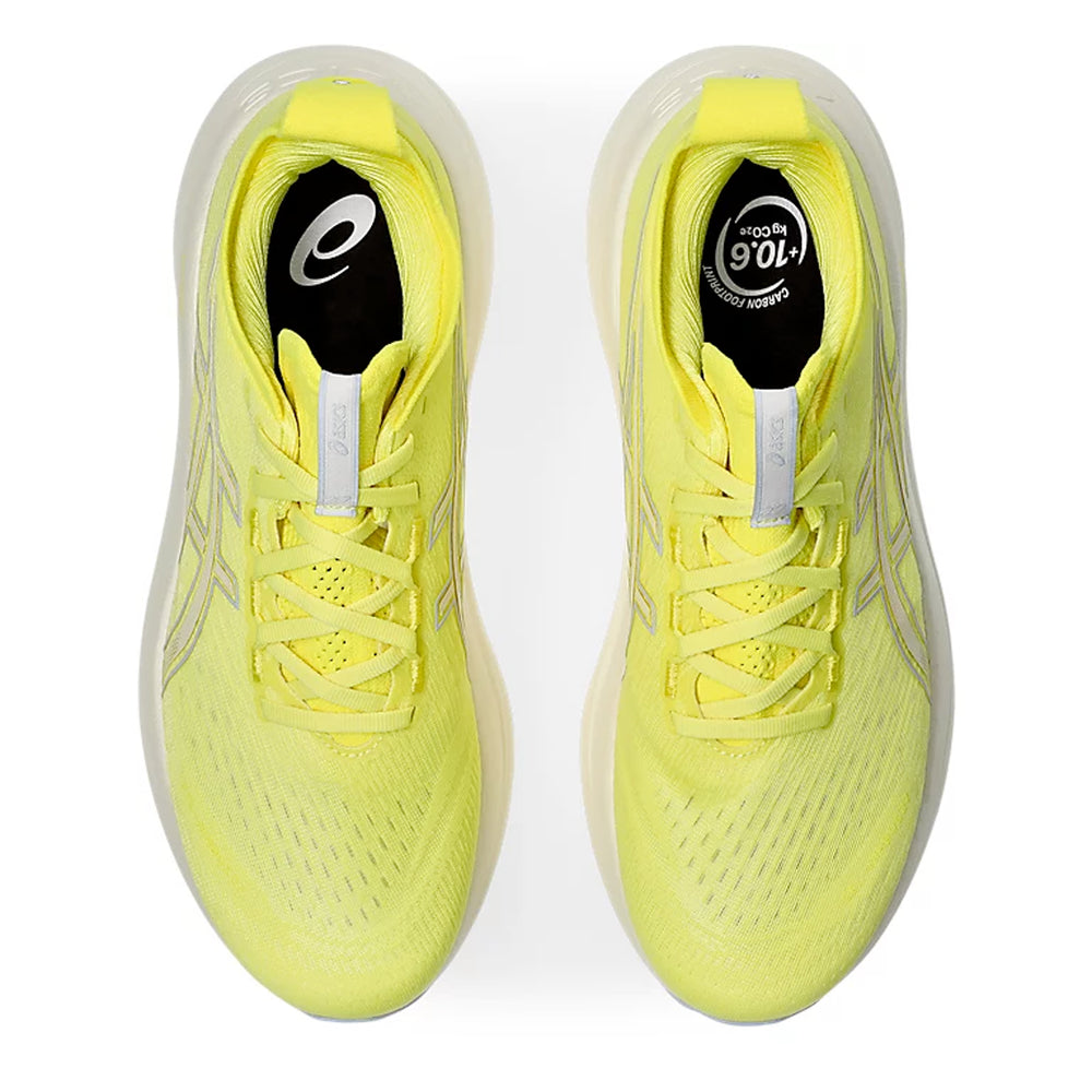 Asics Men's Gel-Nimbus 27 Running Shoes Citron / Cream - achilles heel