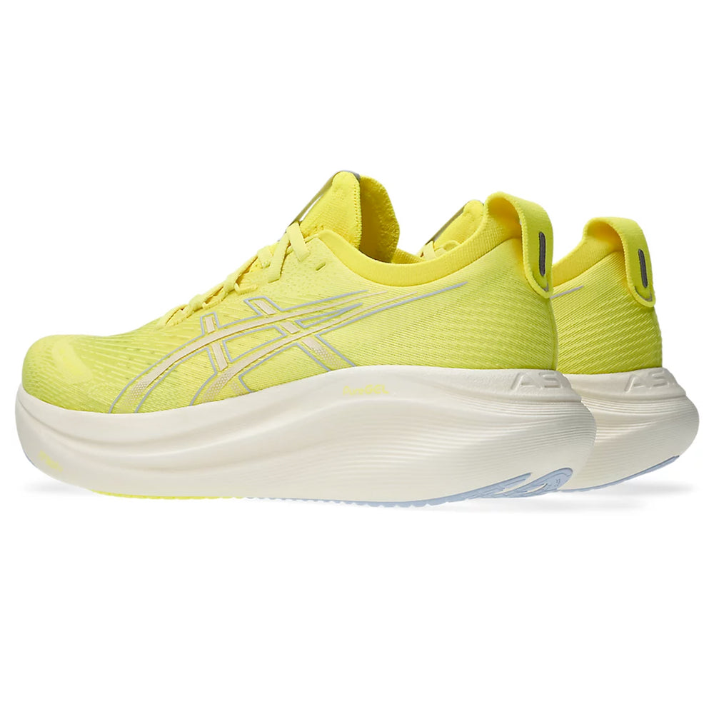 Asics Men's Gel-Nimbus 27 Running Shoes Citron / Cream - achilles heel