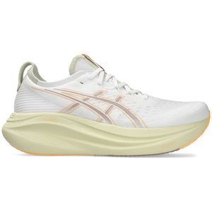 Asics Men's Gel-Nimbus 27 Running Shoes White / Fawn - Achilles Heel
