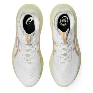 Asics Men's Gel-Nimbus 27 Running Shoes White / Fawn - Achilles Heel