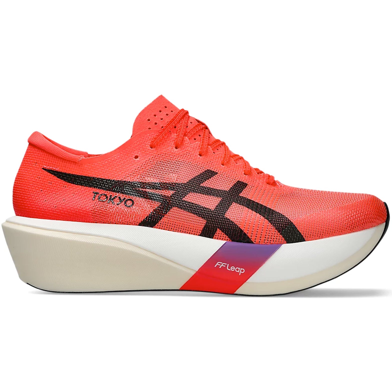 Metaspeed Edge Tokyo Running Shoes Flash Red / Black - Achilles Heel