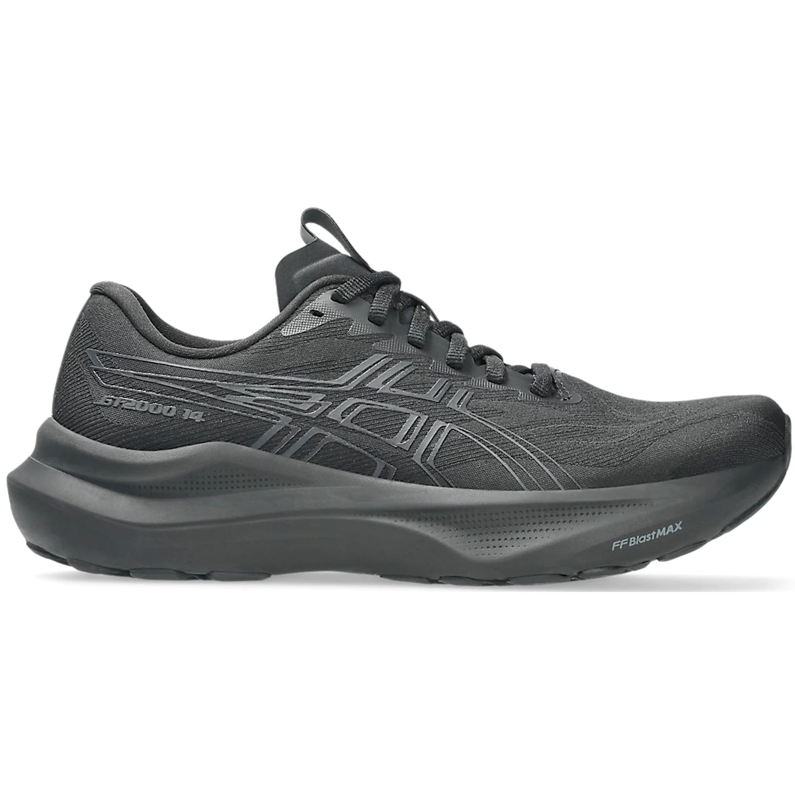 Women's GT-2000 14 Running Shoes Black / Graphite Grey - Achilles Heel