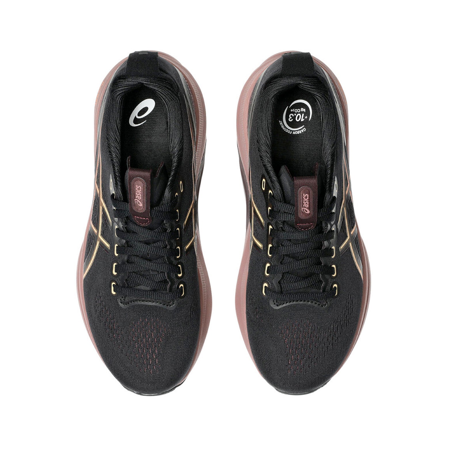Women's Gel-Kayano 32 Running Shoes Black / Dark Currant - Achilles Heel