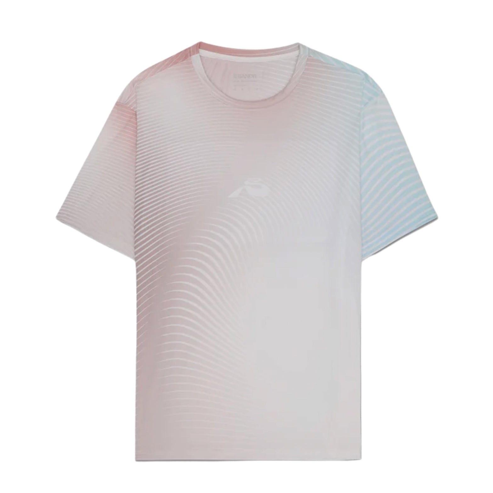 Men's Drift Mirage Performance Tee Minty Blue Print - Achilles Heel