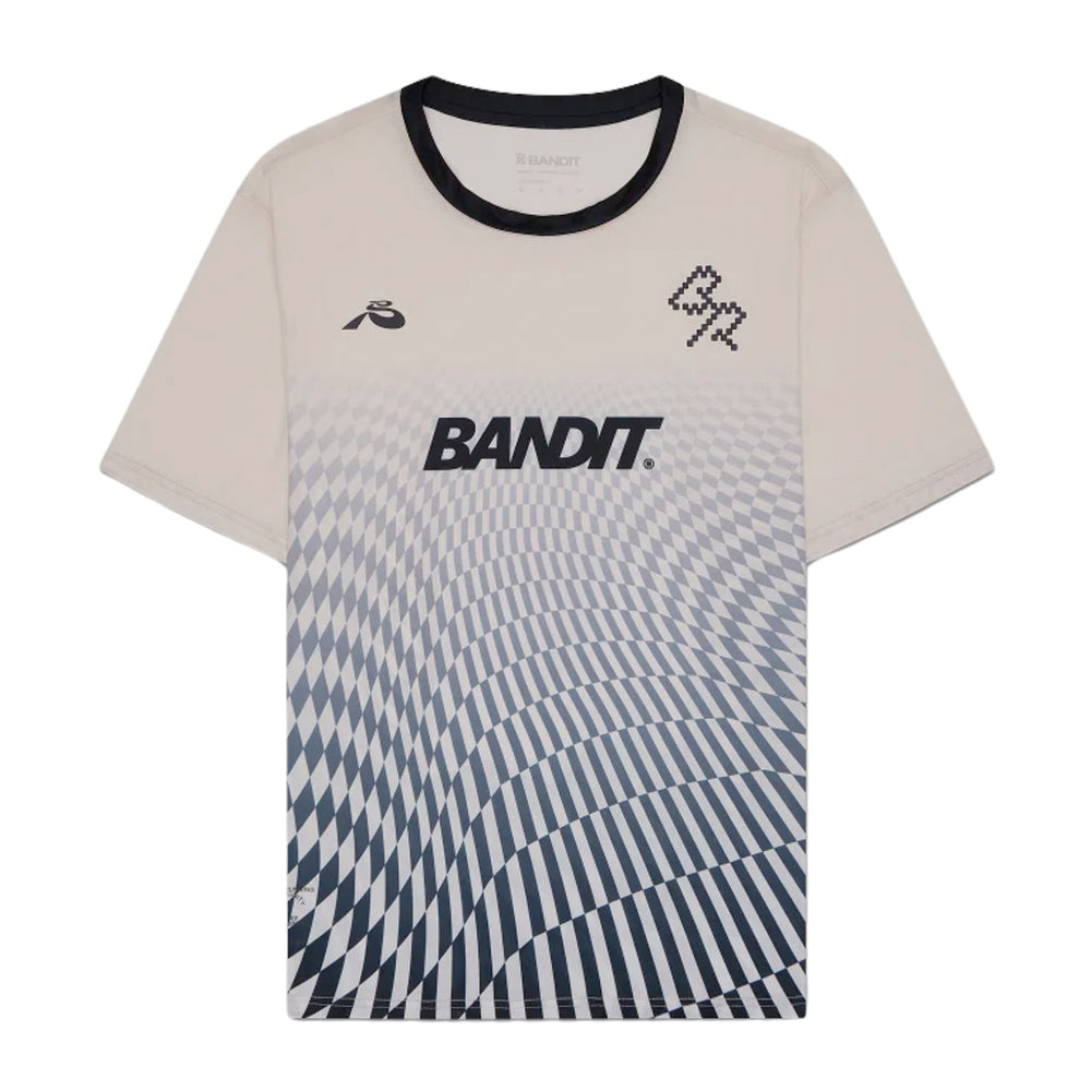 Bandit Men's Drift Mosaic Performance Tee Chalk / Black - achilles heel
