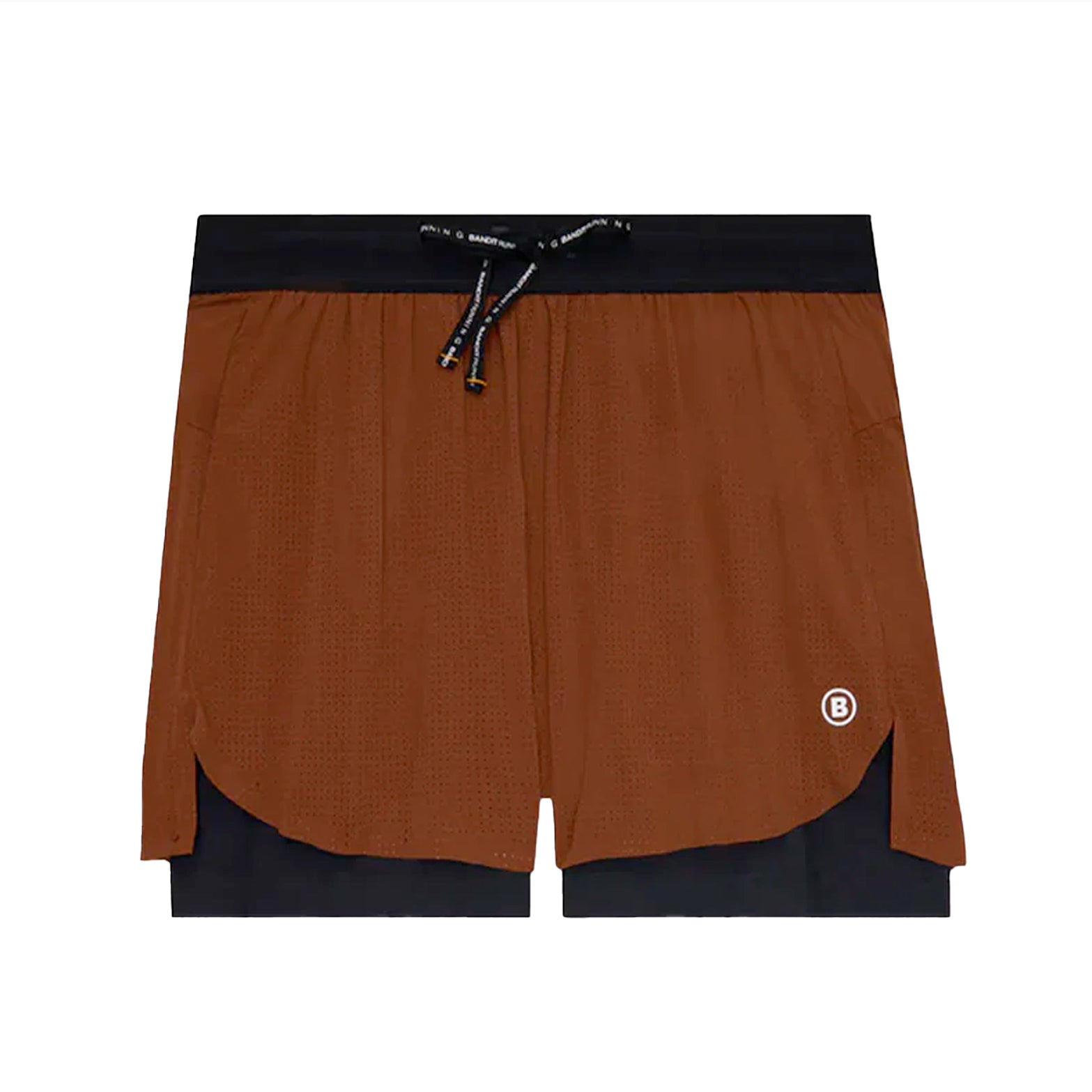 Men's Vento 2-in-1 Shorts Coffee Bean - Achilles Heel