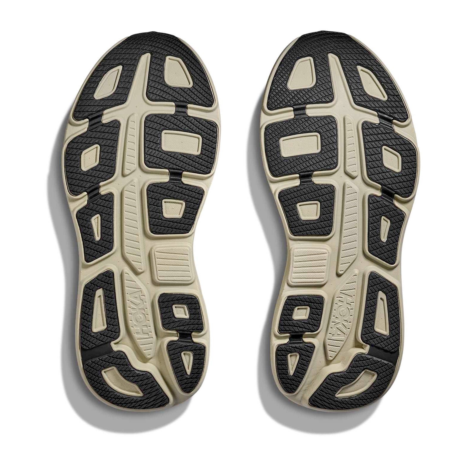 Men's Bondi 9 Running Shoes Grassland / Oyster Mushroom - Achilles Heel