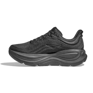 Hoka Men's Bondi 9 Wide Fit Running Shoes Black / Black - achilles heel