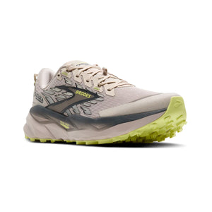 Brooks Men's Cascadia 19 Trail Running Shoes Chateau / Ebony / Sunny Lime - achilles heel