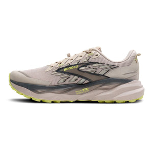 Brooks Men's Cascadia 19 Trail Running Shoes Chateau / Ebony / Sunny Lime - achilles heel