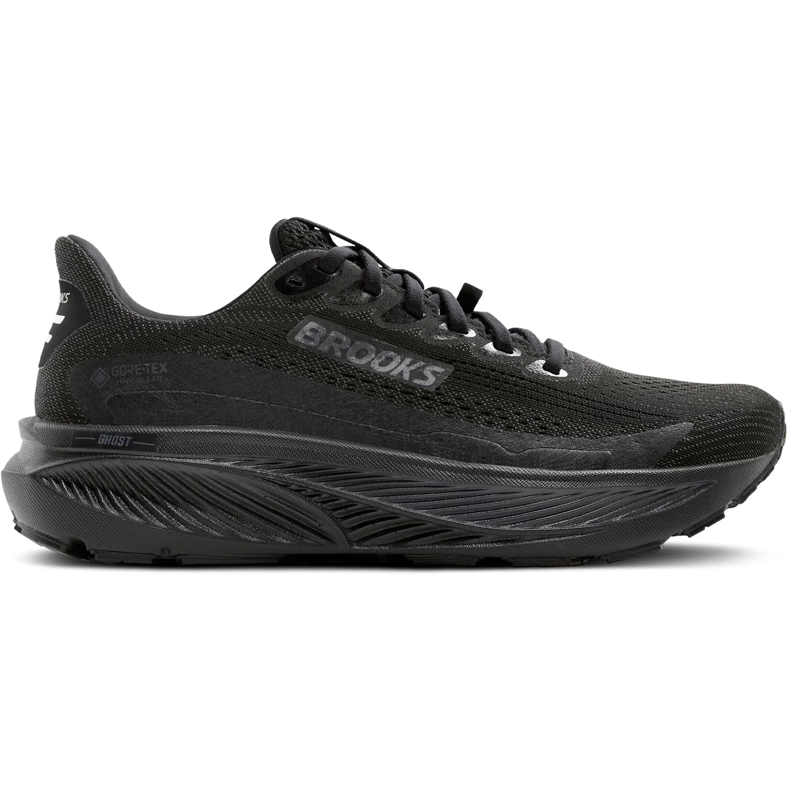 Men's Ghost 17 GORE-TEX Running Shoes Black / Black / Ebony