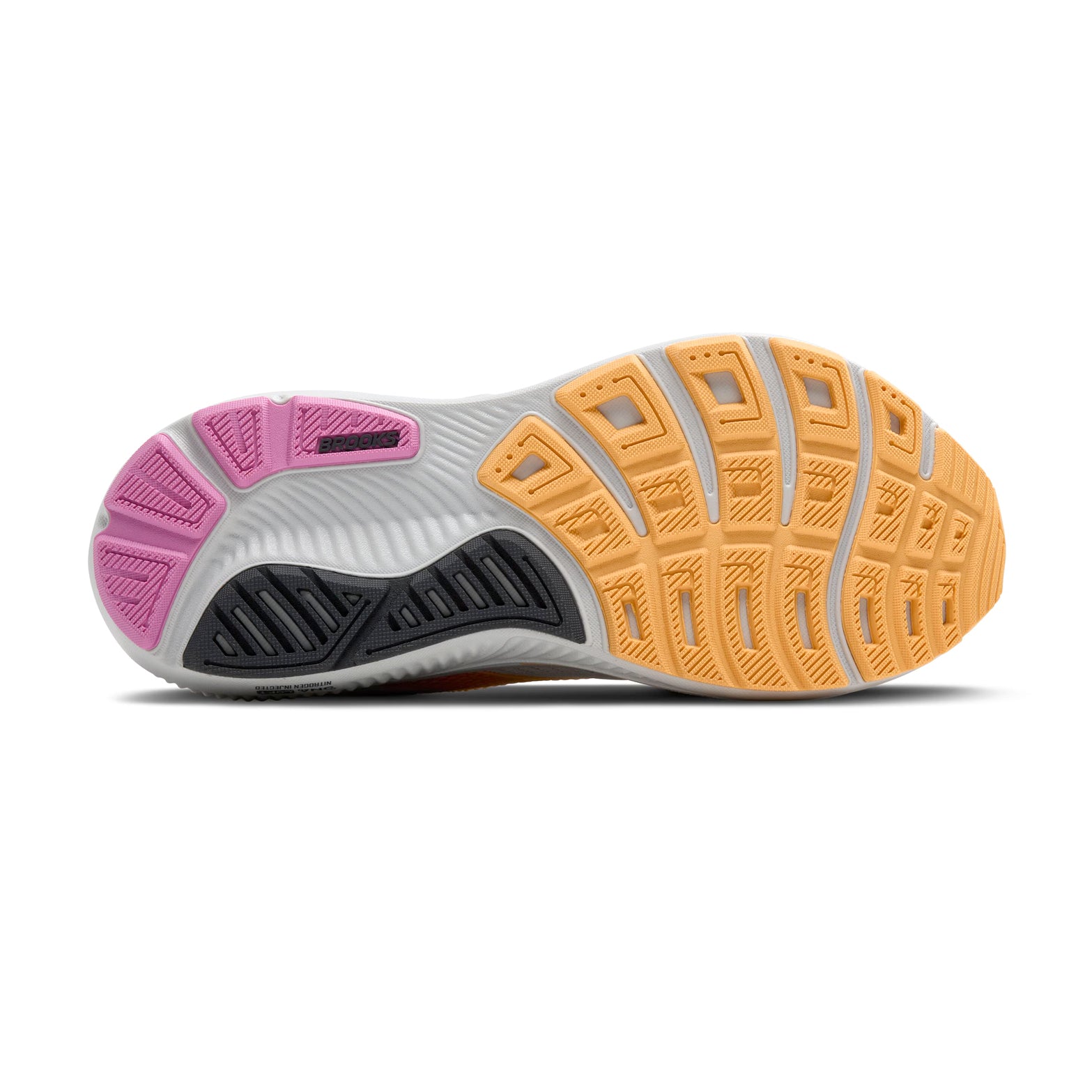 Women's Ghost 17 Running Shoes Oyster / Apricot / Pink - Achilles Heel