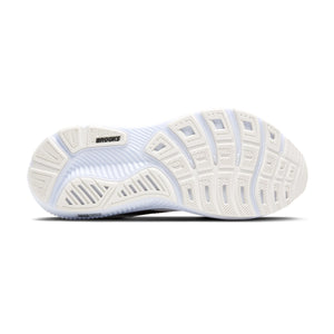 Brooks Women's Ghost 17 Running Shoes White / Black / Rose Gold - achilles heel