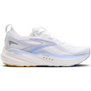 Brooks Women's Glycerin GTS 22 Running Shoes White / Blue Heron / Apricot - achilles heel