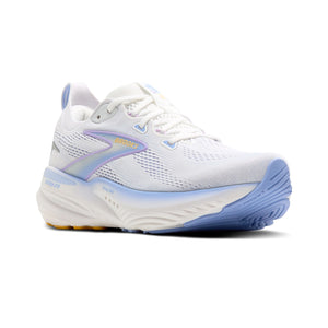 Brooks Women's Glycerin GTS 22 Running Shoes White / Blue Heron / Apricot - achilles heel