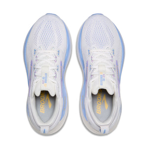 Brooks Women's Glycerin GTS 22 Running Shoes White / Blue Heron / Apricot - achilles heel