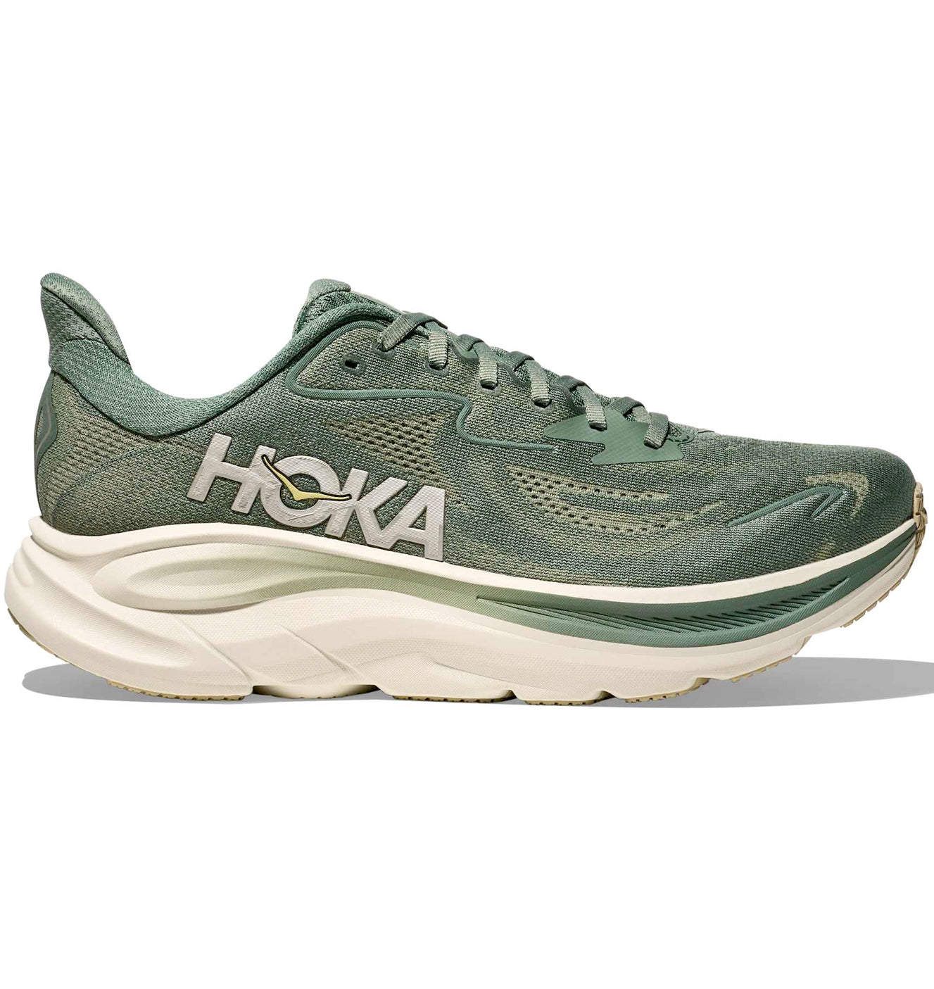 Men's Clifton 10 Running Shoes Fern / Truffle Salt - Achilles Heel