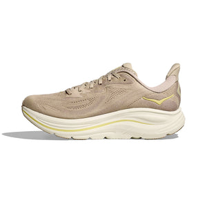 Hoka Men's Clifton 10 Running Shoes Raw Linen / Stone - achilles heel
