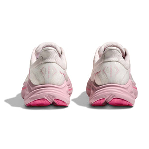Hoka Women's Clifton 10 Wide Fit Running Shoes Rose Cream / Dried Rose - Achilles Heel