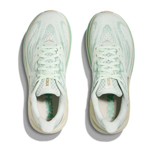 Hoka Women's Clifton 10 Running Shoes Sea Glass / Jadeite - achilles heel