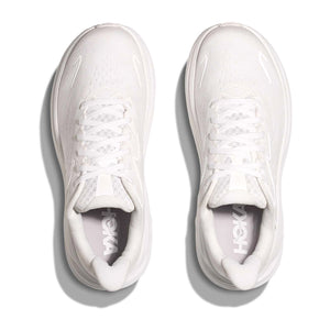 Hoka Women's Clifton 10 Running Shoes White / White - achilles heel