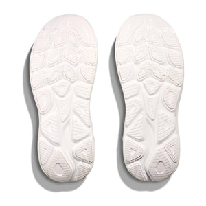 Hoka Women's Clifton 10 Running Shoes White / White - achilles heel