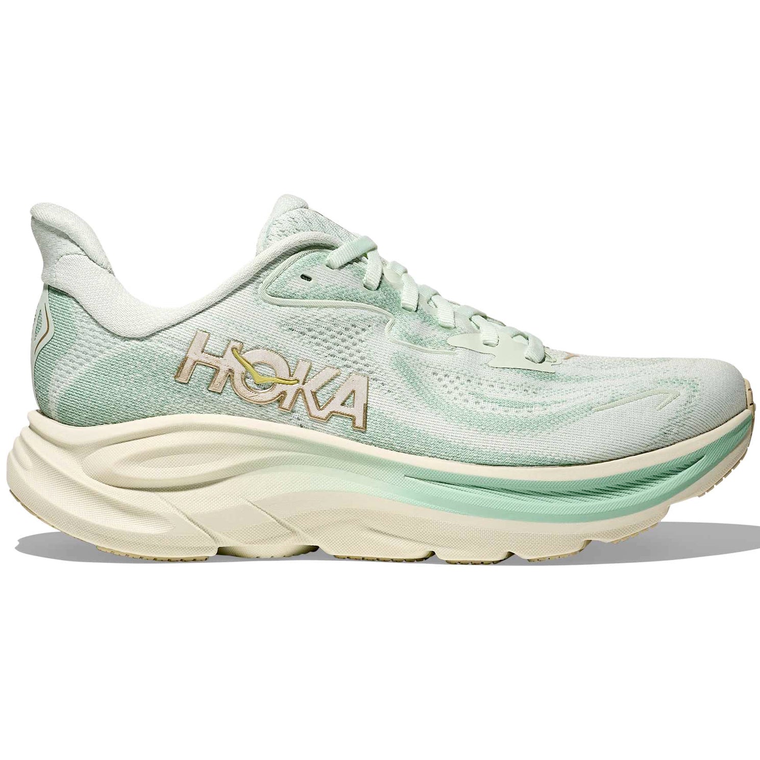 Women's Clifton 10 Running Shoes Sea Glass / Jadeite - Achilles Heel