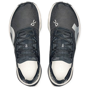On Women's Cloudboom Strike Black / White - achilles heel