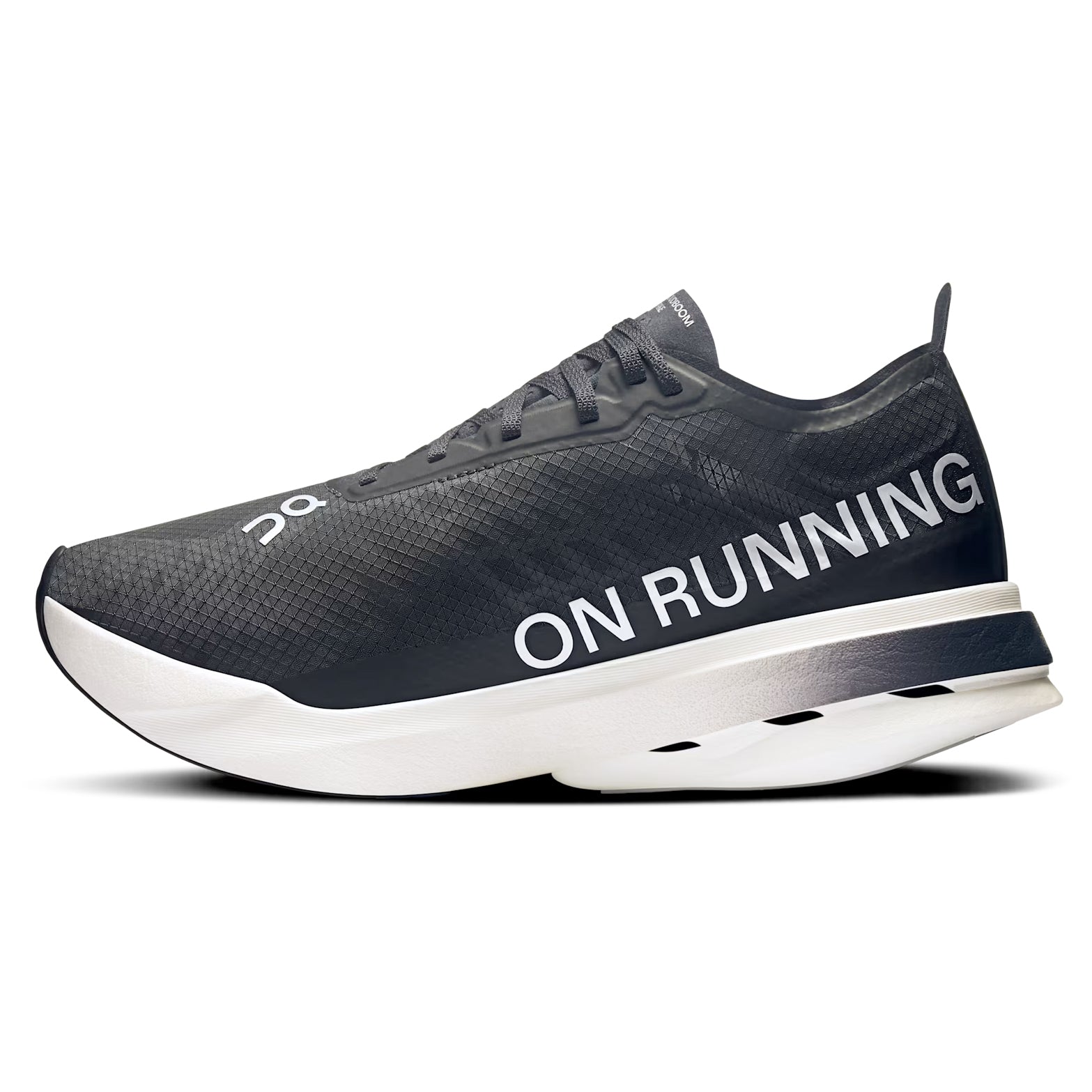 Women's Cloudboom Strike Black / White - Achilles Heel