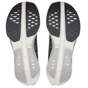 On Women's Cloudboom Strike Black / White - achilles heel