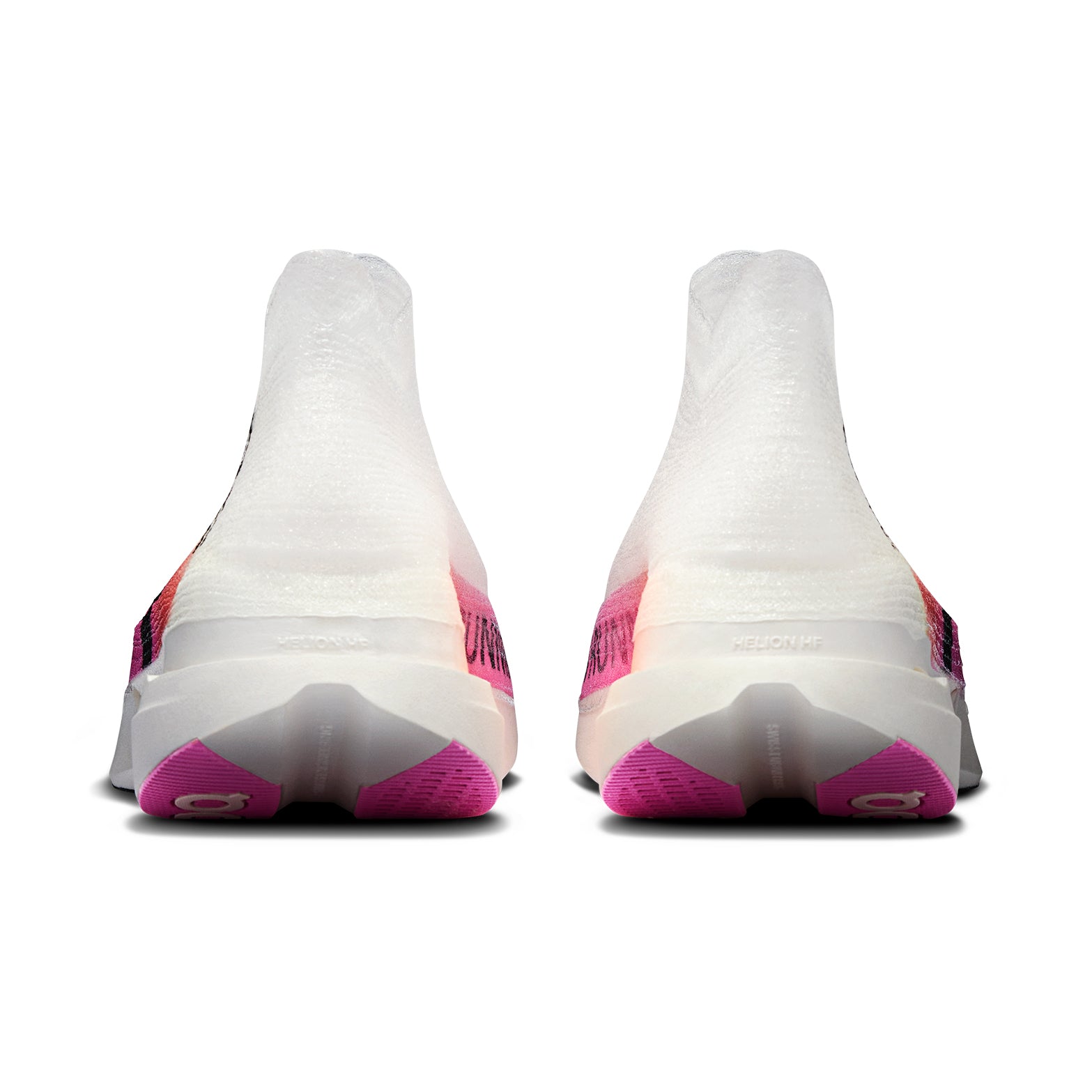 On Cloudboom Strike LS White / Raspberry at Achilles Heel