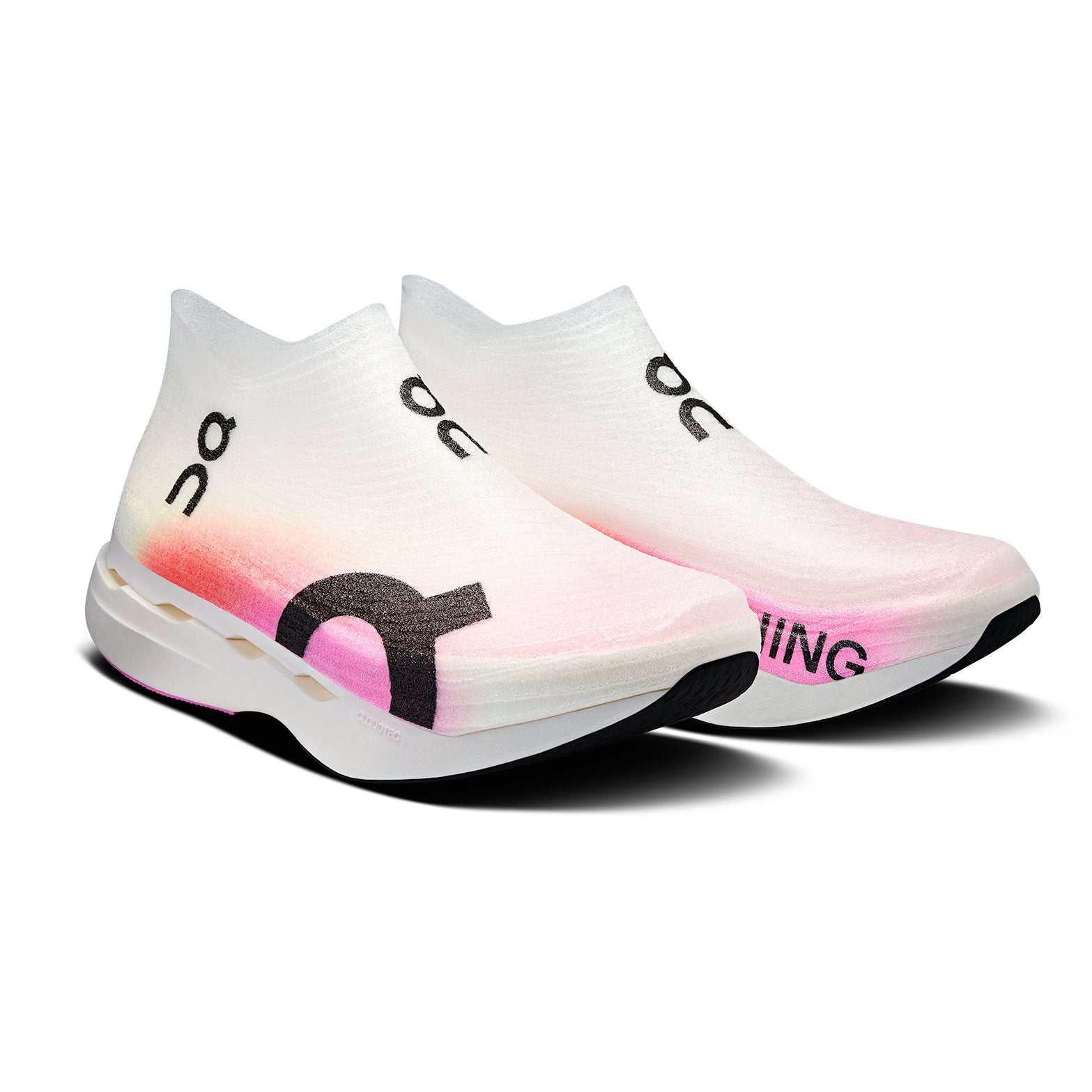 Cloudboom Strike LS White / Raspberry - Achilles Heel