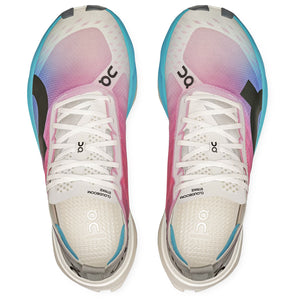 On Women's Cloudboom Strike White / Horizon - achilles heel