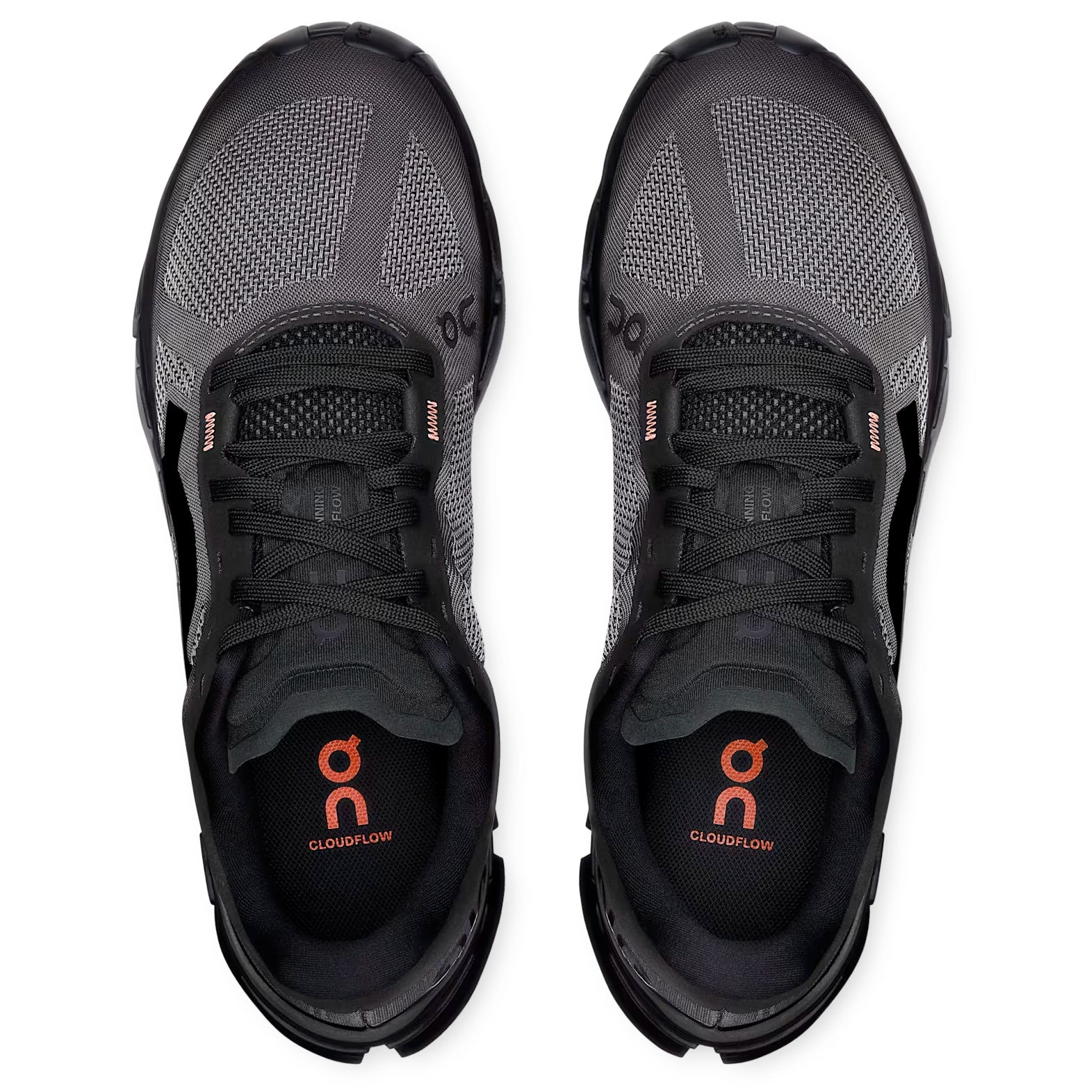 Women's Cloudflow 5 Running Shoes Black / Black - Achilles Heel