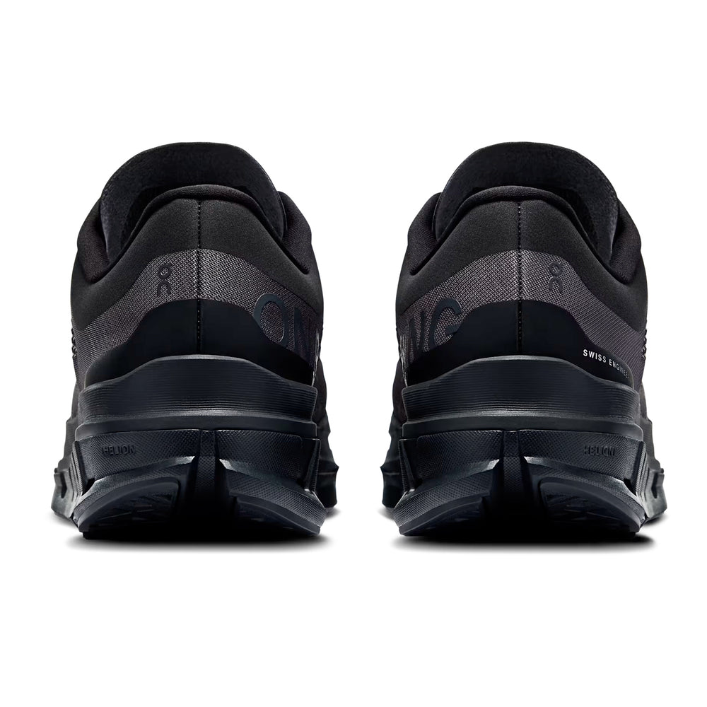 On Women's Cloudflow 5 Running Shoes Black / Black - Achilles Heel