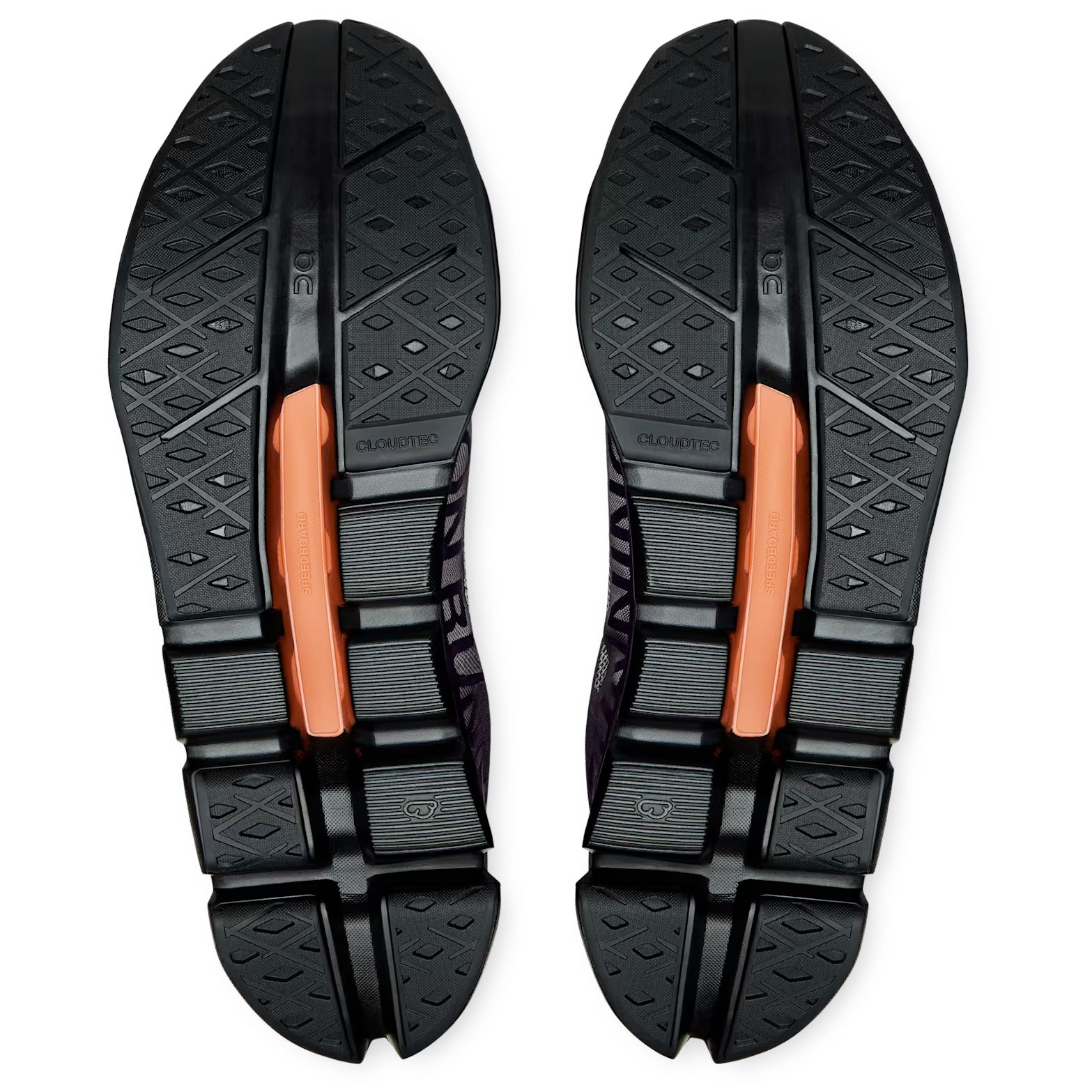Men's Cloudflow 5 Running Shoes Black / Black - Achilles Heel