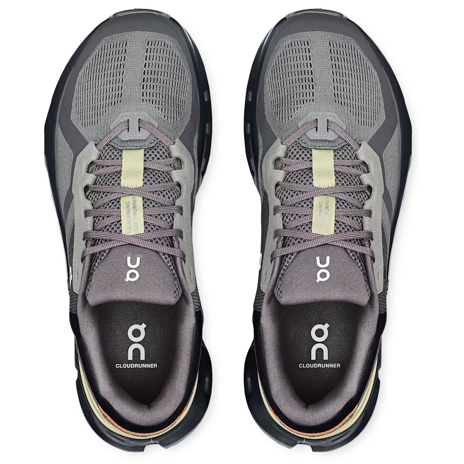 Men's Cloudrunner 2 Running Shoes Rock / Tangerine - Achilles Heel