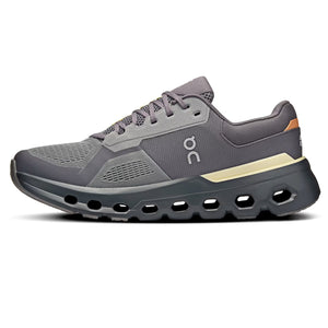 On Men's Cloudrunner 2 Running Shoes Rock / Tangerine - achilles heel