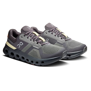 On Men's Cloudrunner 2 Running Shoes Rock / Tangerine - achilles heel