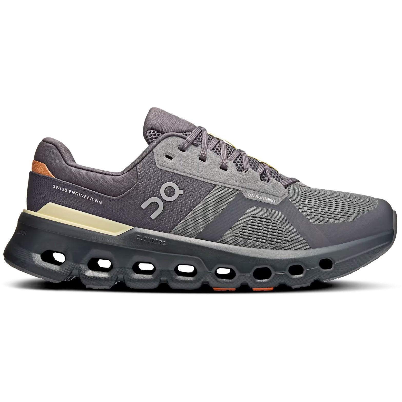 Men's Cloudrunner 2 Running Shoes Rock / Tangerine - Achilles Heel