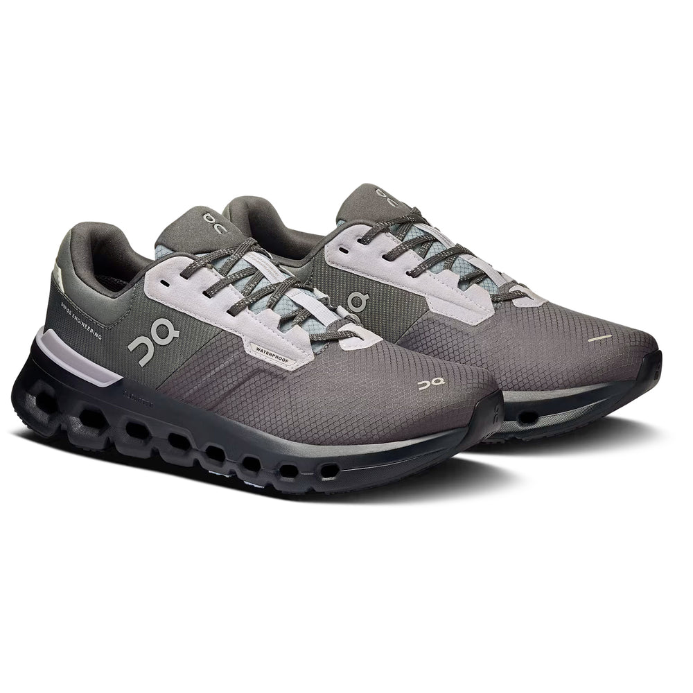 Women's Cloudrunner 2 Waterproof Running Shoes Iron / Nimbus - achilles heel